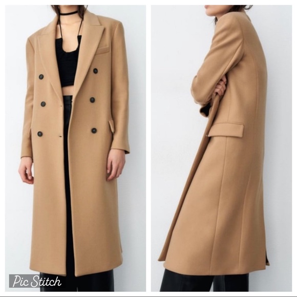 ZARA | Oversized Wool Coat - Picture 2 of 11